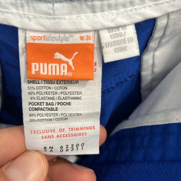 PUMA - golf shorts - Size 34 W - Medium - Picture 4 of 9